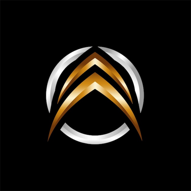 Gold Letter Strenght Logo Design