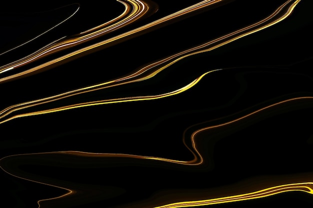 Gold Line liquify abstract background