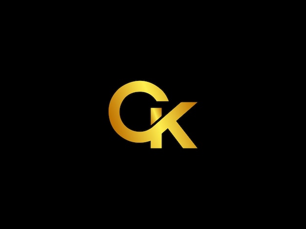 Gold logo with the title'gold logo for a company called ck '