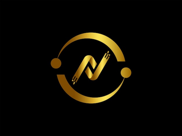 Gold logo with the title'gold logo for a new company '