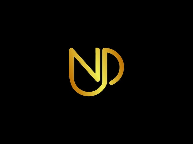 Gold logo with the title'nd '