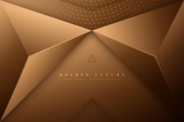 Vector gold luxury background style