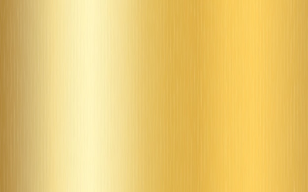 Vector gold metallic gradient with scratches. gold foil surface texture effect.