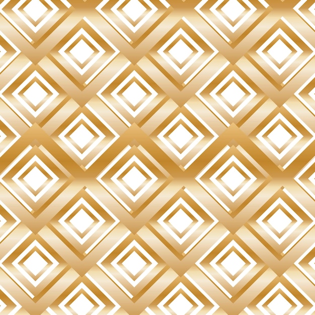 Gold modern pattern with rhombuses. vector illustration.