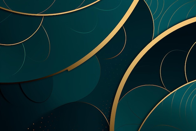 Vector gold pattern background with ornaments