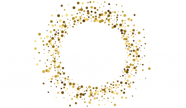 Gold sparkle paper design. abstract rain pattern