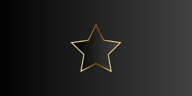 Gold star background