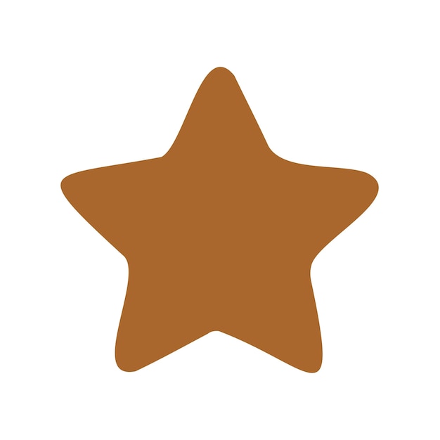 Вектор Значок золотой звезды векторная иллюстрация значок золотой звезды на белом фоне