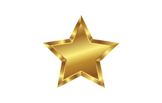 Premium Vector | Gold star vector eps