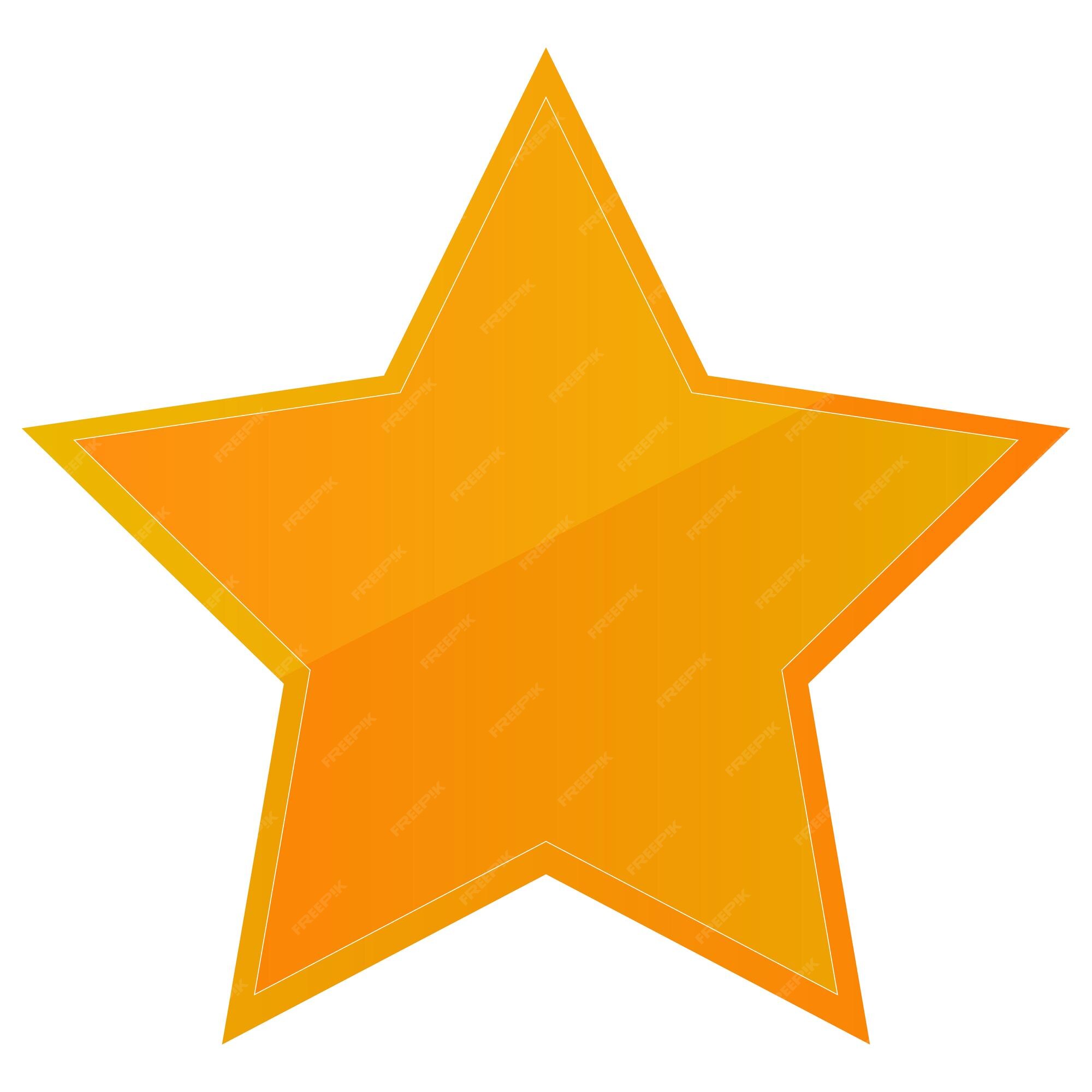 Premium Vector | Gold star