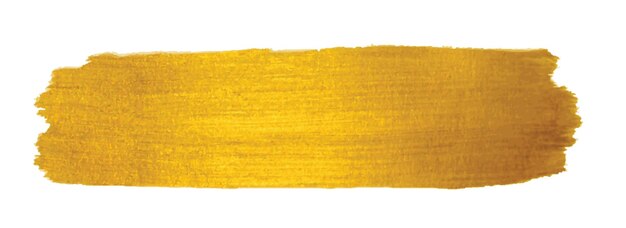 Элемент векторного дизайна мазка золотой текстуры