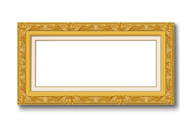 gold vintage picture  frame