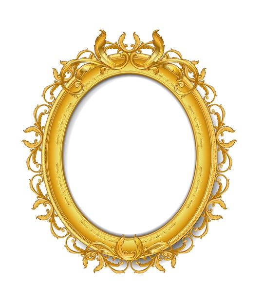 gold vintage  picture frame