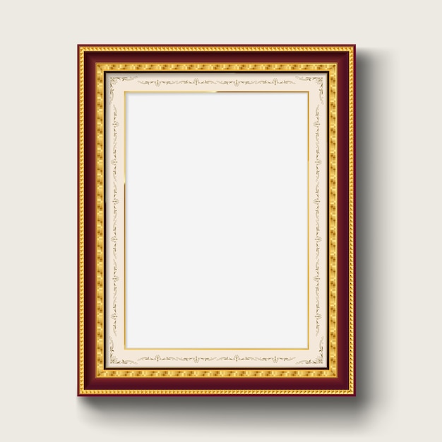 gold vintage picture frame 