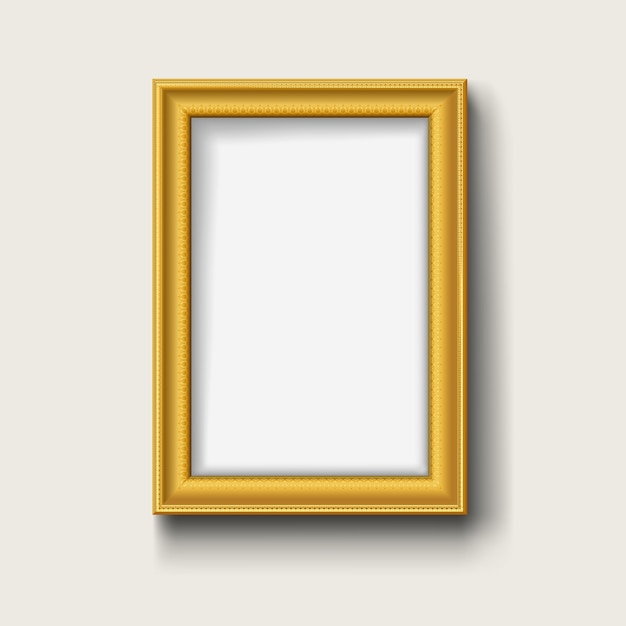 gold vintage picture frame 