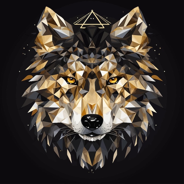 gold wolf