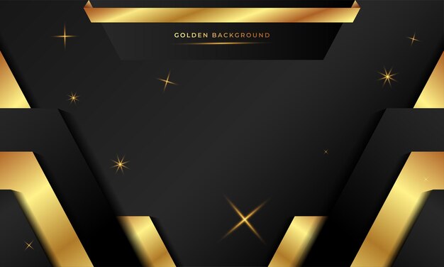 Golden abstract background