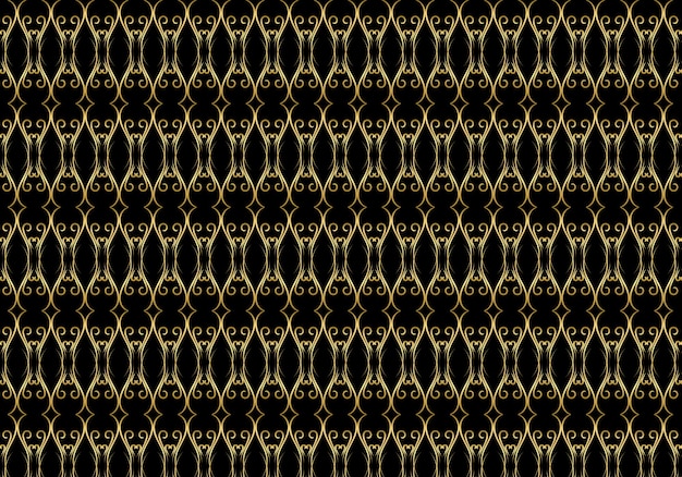 Golden Abstract Seamless Bitmap Background Pattern, vector free;