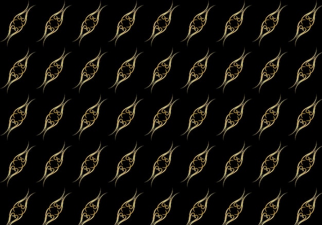 Golden Abstract Seamless Bitmap Background Pattern, vector free;