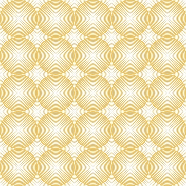 Golden background geometric seamless luxury pattern made of lines as main elements