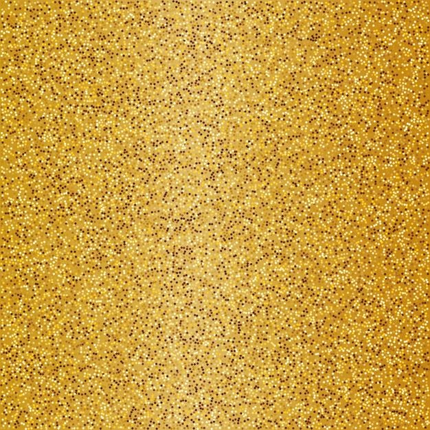 Vector golden background with glitter