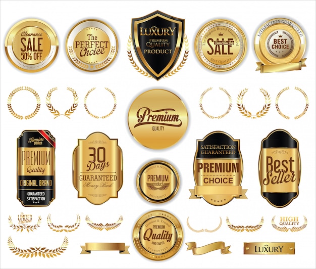 Golden badges