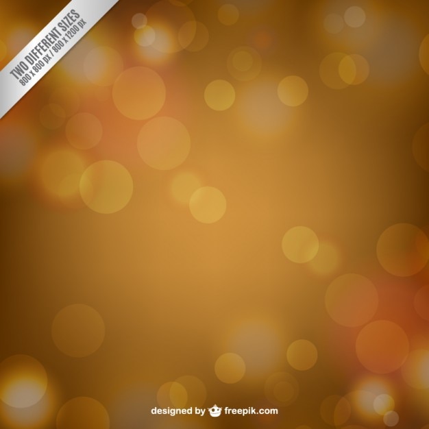 Golden blurred abstract background