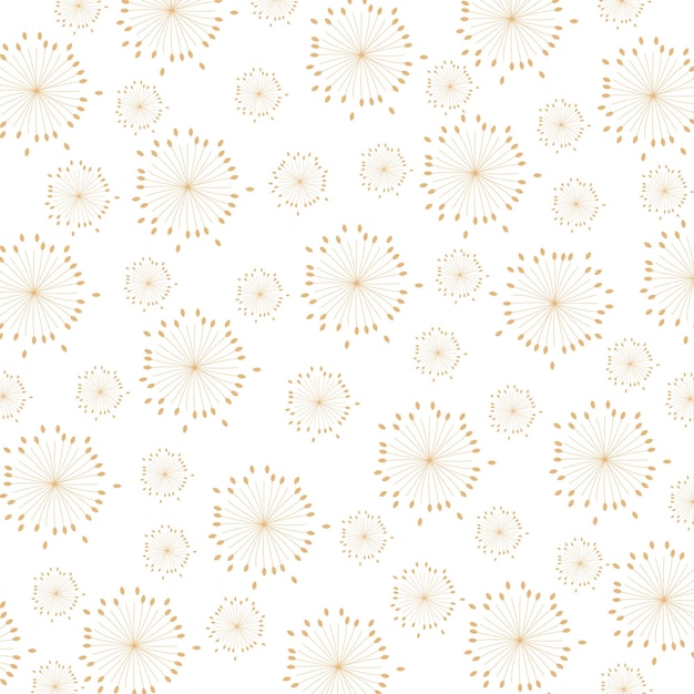 Golden Boho Pattern