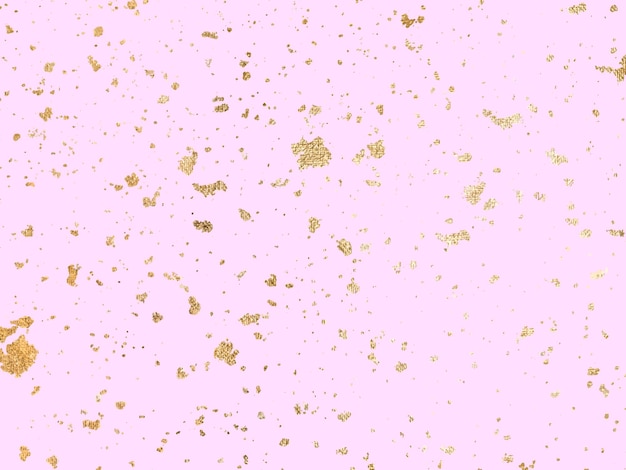 Golden bolts sparks sparkles or glitter on pink background template vector