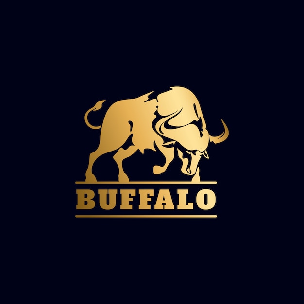 Golden buffalo logo