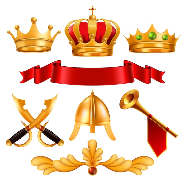 Golden Crown and elements