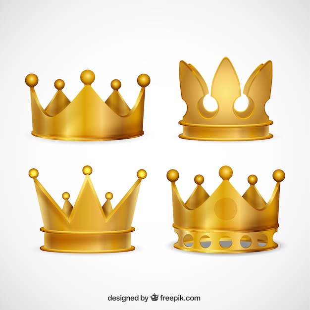 Golden crowns collection