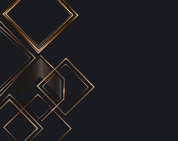 Golden design background