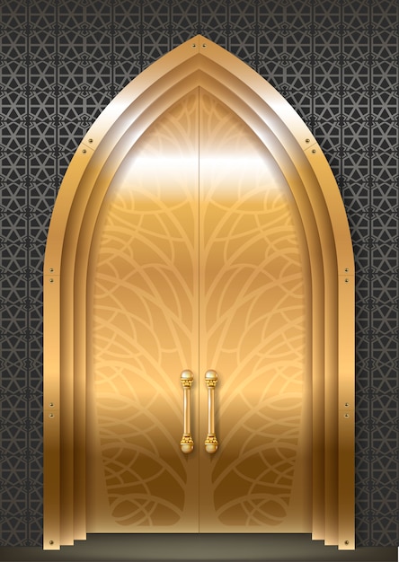 Золотая дверь дворца
