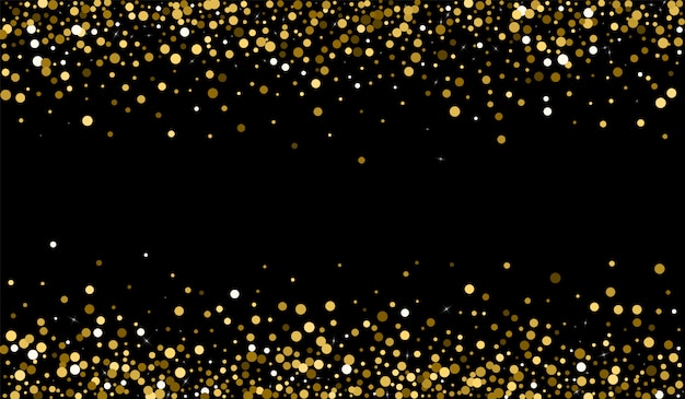 Golden dotted background