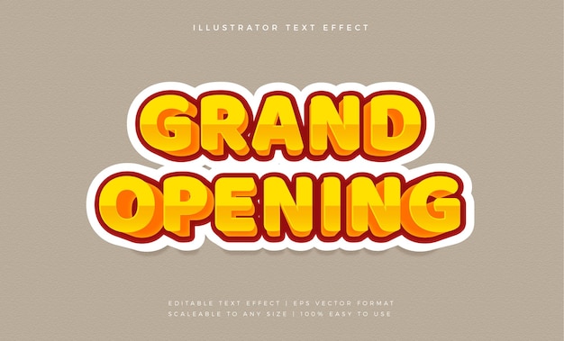 Golden elegant comic text style font effect