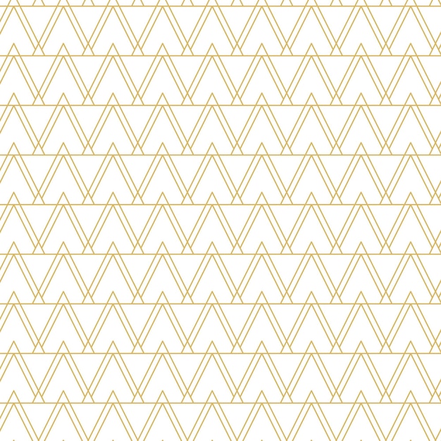 Vector golden geometric vector seamless patterns