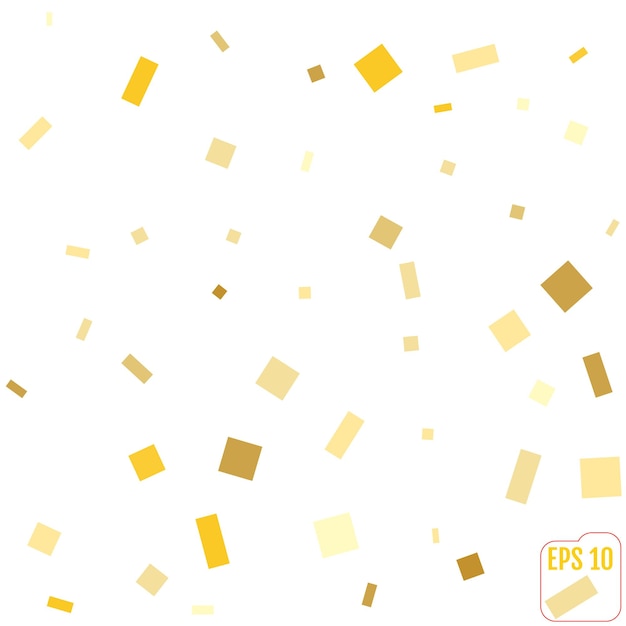 Golden glitter frame background vector illustration