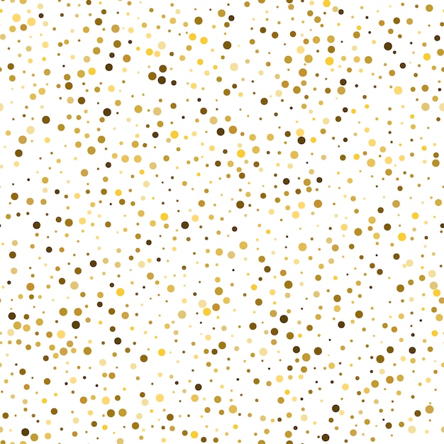 Golden glitter sparkle bubbles champagne particles stars on whit