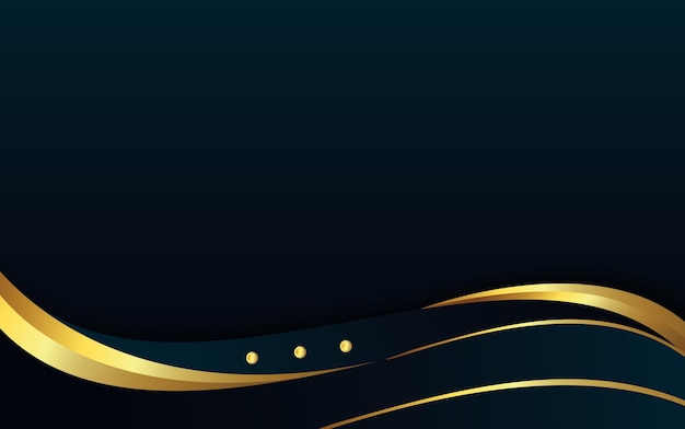 golden luxury wave abstract background for design with copy space