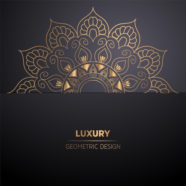 Golden Mandala Design Images