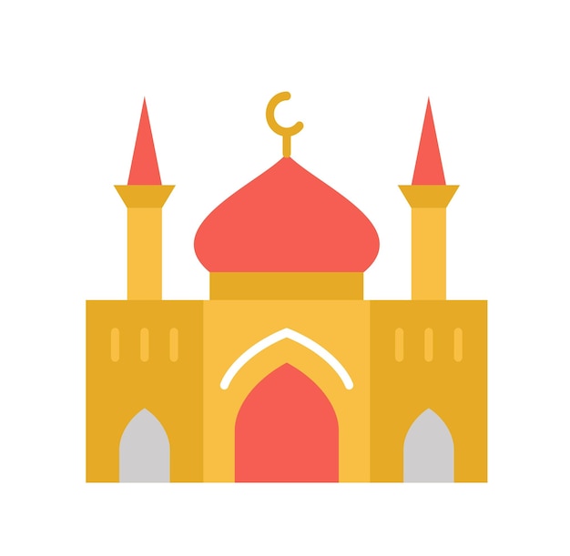 golden mosque icon