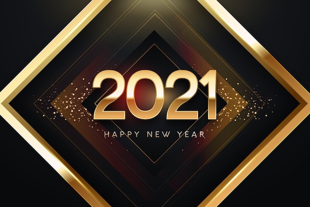 黄金の新年2021年の背景