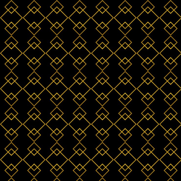 Vector golden pattern vector background