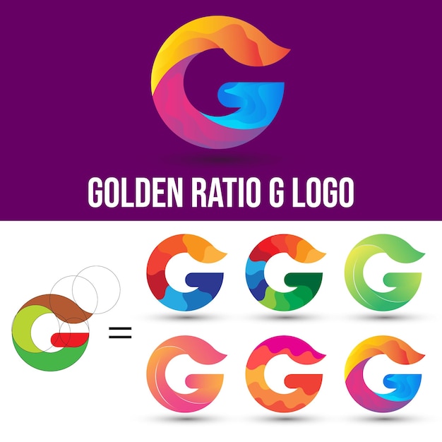 Golden Ratio G Logo