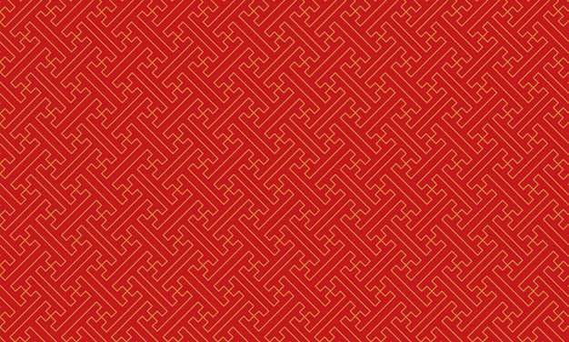 Vector golden and red japanese pattern saaya