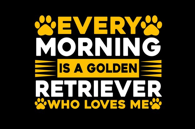 golden retriever svg design
