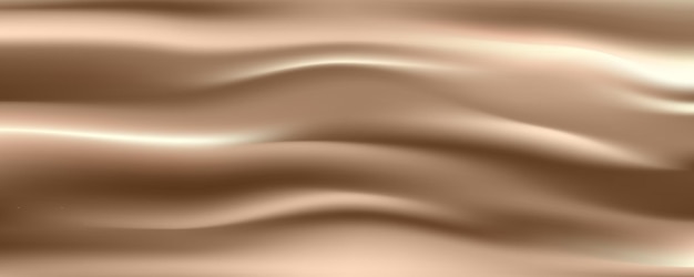 Golden silk fabric abstract background