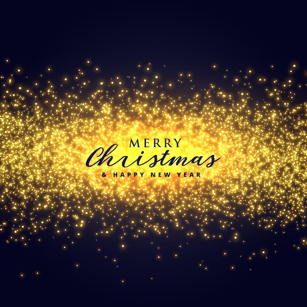 golden sparkles glitter abstract background for christmas festival