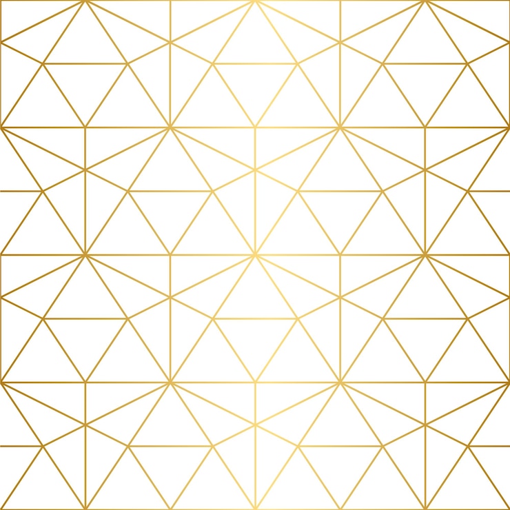 Vector golden textureseamless geometric pattern geometric pattern on a white background
